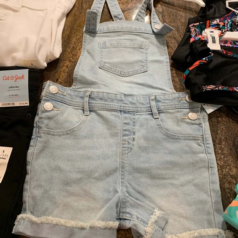 🌸 - Girls 6x clothing Bundle Cat & Jack‎ NWT